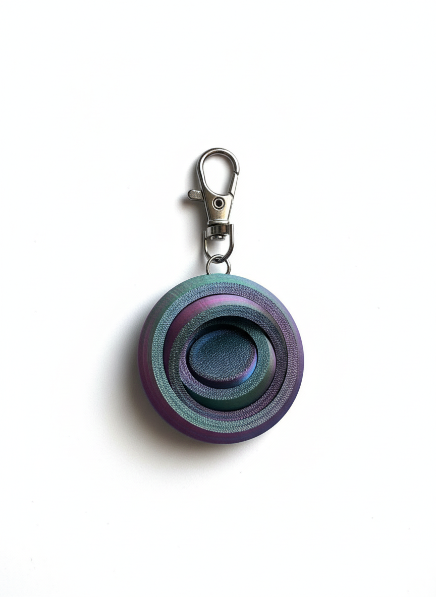 Gyro Fidget Keychain